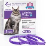 Pet Cats and Dog Flea And Tick Collar Efficient Relieve  Anxiety Calming Collars Adjustable for Small Medium Dogs and Cat 3 Pack - Image 5