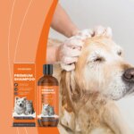 Natural Pet Shampoo for Dogs & Cats, Coconut Oil Derivative Formula, Removes Odor & Tangles, Flea & Insect Repellent, - Image 5