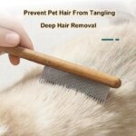 Pet Flea Comb Cat Dog Comb for Fleas Ticks Removal Tools Stainless Steel Grooming Brush For matted Long Short Hair Pets Products - Image 2