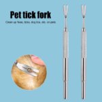 Tick Remover Tool Tweezers Professional Tick Removal Tweezers For Humans & Pets Pets Flea And Tick Removal Tick Remover Tools - Image 2