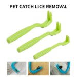 3Pack Flea Remover Hook Tick Remover Tweezer Tick Pull Pet Cat Dog Tick Clamp Accessaries Pet Mite Flea Extractor Dog Accessarie - Image 2