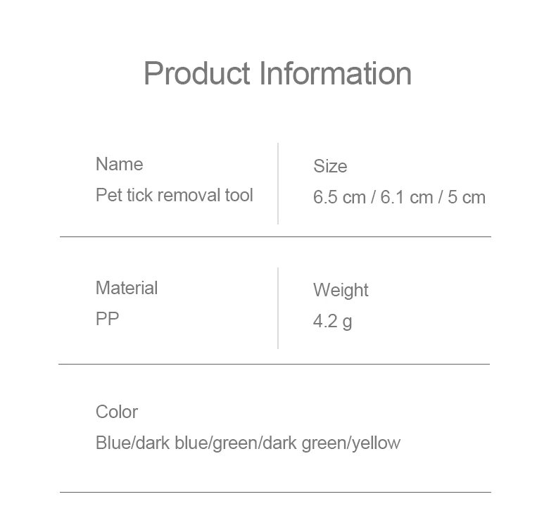 3-30PCS Flea Remover Hook Tick Remover Tweezer Tick Pull Cat Dog Grooming Insect Clips Kittens Lice Removal Pet Cleaning Tools