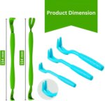 5pcs Flea Remover Hook Tick Removal Tweezer Ticks Pull Pet Cat Dog Accessaries Scratching Extractor Mite Tweezers Comb Louses P - Image 2