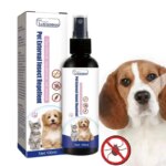 Pet Dog Cat Anti Flea Drops 100ml Insectcide Flea Lice Insect Remover Spray Flea And Tick Concentrate Formula Pet Flea Remover - Image 2