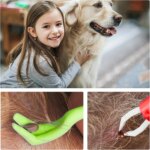 4pcs Pet Flea Removal Tool Kits Tweezers Tweezers Mite Anti Dog Ticks and Fleas Flea Tick Tweezers Clip Remover Tool Tweezers - Image 3