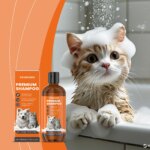 Natural Pet Shampoo for Dogs & Cats, Coconut Oil Derivative Formula, Removes Odor & Tangles, Flea & Insect Repellent, - Image 6