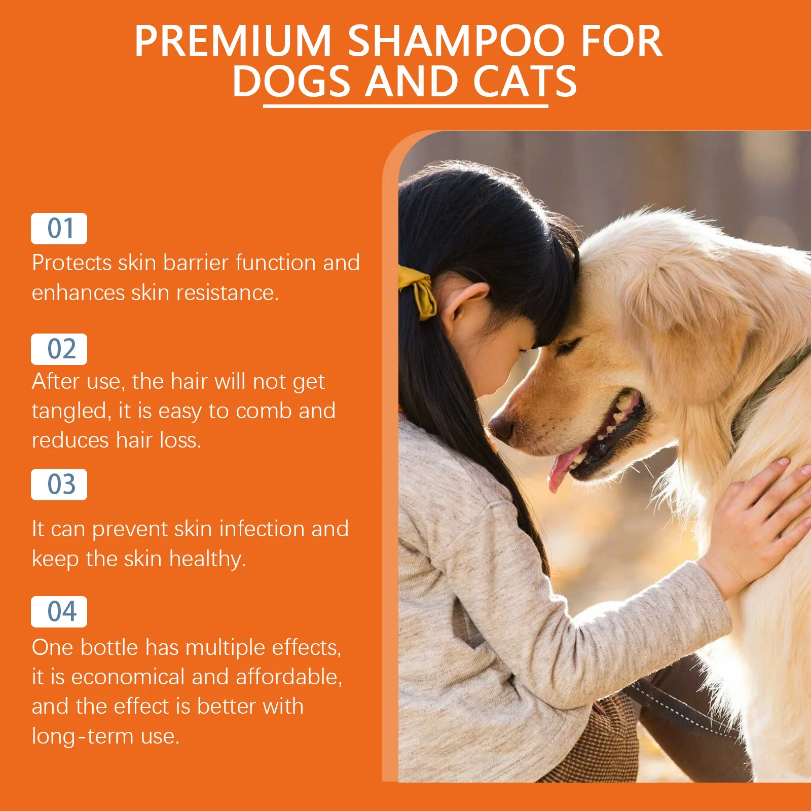Natural Pet Shampoo for Dogs & Cats, Coconut Oil Derivative Formula, Removes Odor & Tangles, Flea & Insect Repellent, Natural Pet Shampoo for Dogs & Cats, Coconut Oil Derivative Formula, Removes Odor & Tangles, Flea & Insect Repellent,