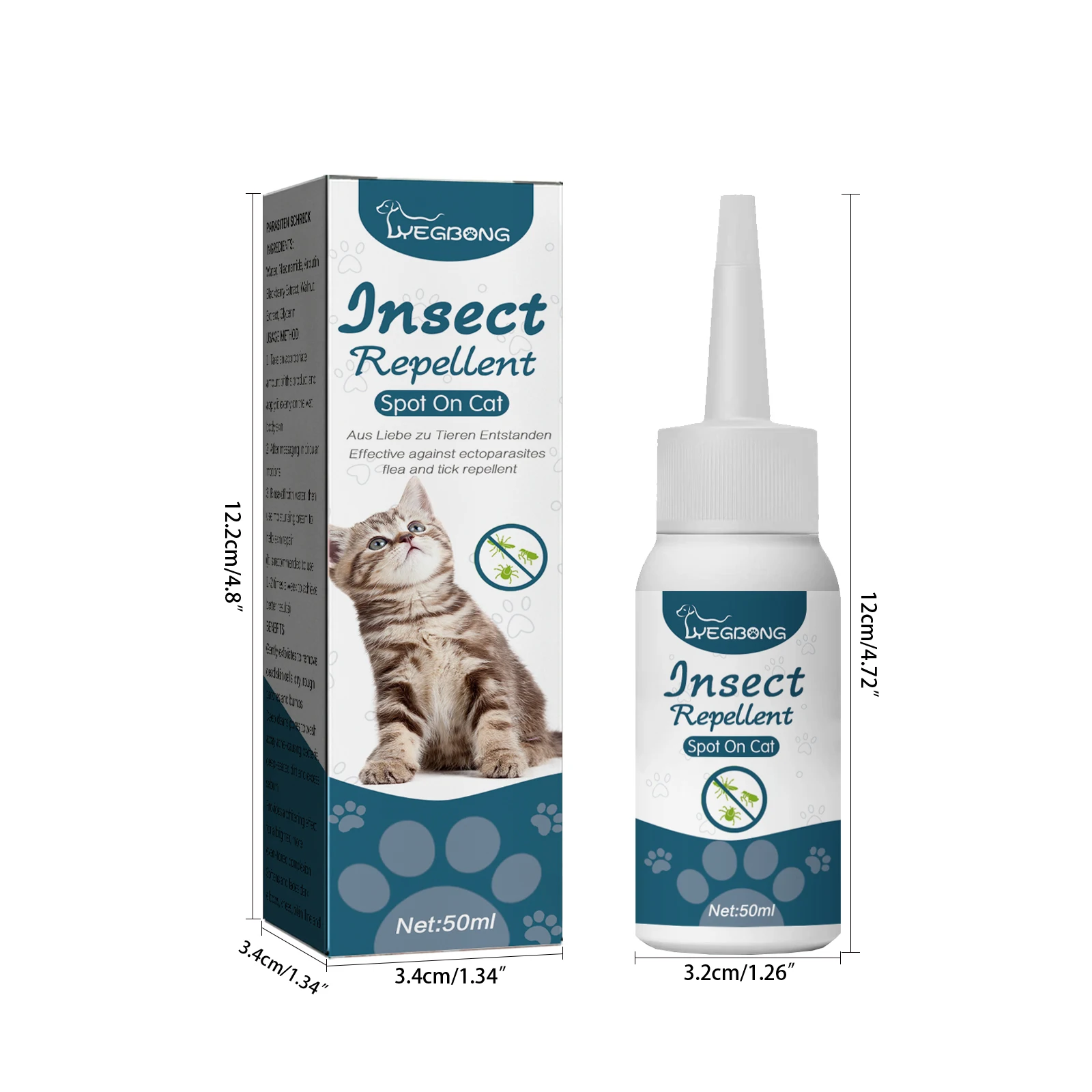 Pet Flea Killer Drops Anti Fleas Cats Ticks Lice Mite Removal Relieve Itching Dogs Ringworm Treatment Pet Skin Care Spray Pet Flea Killer Drops Anti Fleas Cats Ticks Lice Mite Removal Relieve Itching Dogs Ringworm Treatment Pet Skin Care Spray