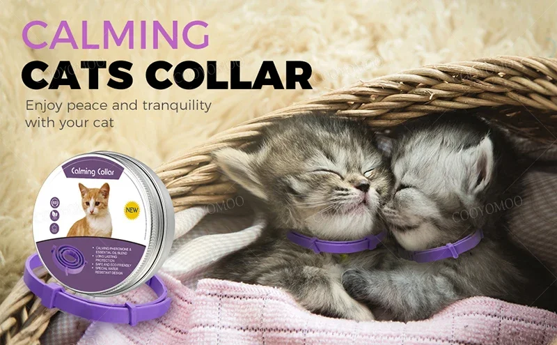 New Release Dog Calming Pheromone Collar cat Relieve Anxiety Adjustable Comfortable Collar For Puppy Kitten Large Dog Accessorie New Release Dog Calming Pheromone Collar cat Relieve Anxiety Adjustable Comfortable Collar For Puppy Kitten Large Dog Accessorie
