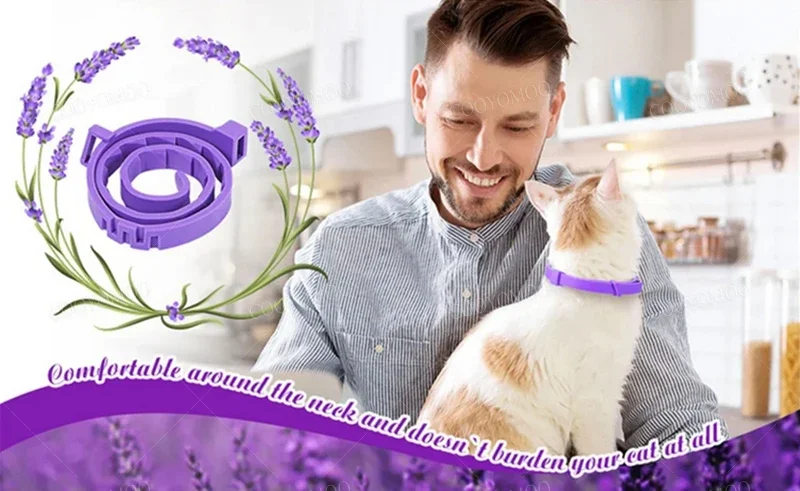 New Release Dog Calming Pheromone Collar cat Relieve Anxiety Adjustable Comfortable Collar For Puppy Kitten Large Dog Accessorie New Release Dog Calming Pheromone Collar cat Relieve Anxiety Adjustable Comfortable Collar For Puppy Kitten Large Dog Accessorie