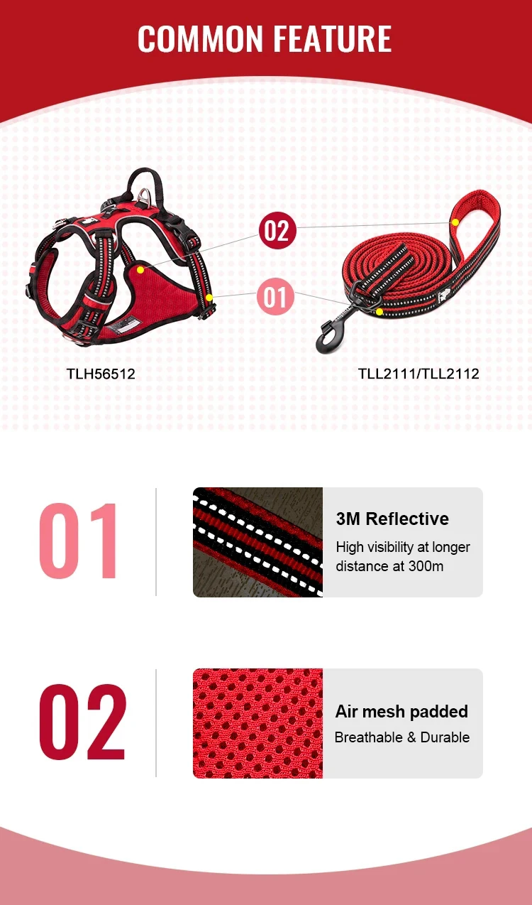 Truelove Pet Harness+Pet Leash Set Rope 110cm/200cm All-in-one Reflective Dog Harness No Pull Adjustable Buckles Dropshipping Truelove Pet Harness+Pet Leash Set Rope 110cm/200cm All-in-one Reflective Dog Harness No Pull Adjustable Buckles Dropshipping