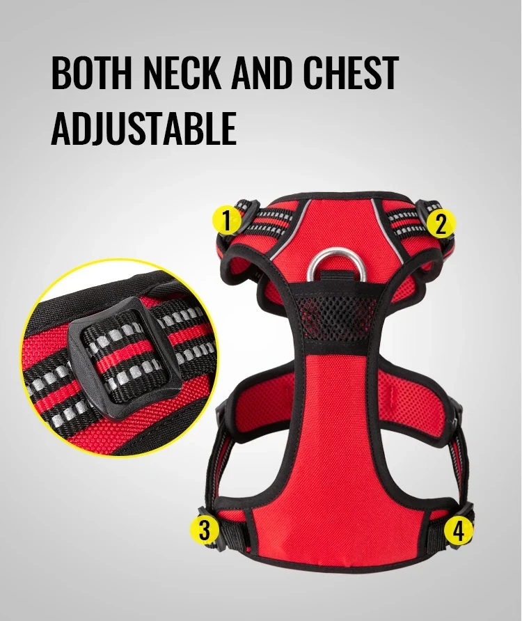 Truelove Pet Harness+Pet Leash Set Rope 110cm/200cm All-in-one Reflective Dog Harness No Pull Adjustable Buckles Dropshipping Truelove Pet Harness+Pet Leash Set Rope 110cm/200cm All-in-one Reflective Dog Harness No Pull Adjustable Buckles Dropshipping