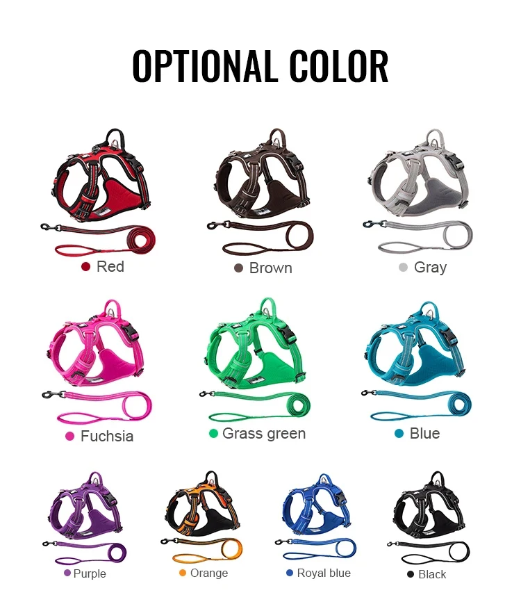 Truelove Pet Harness+Pet Leash Set Rope 110cm/200cm All-in-one Reflective Dog Harness No Pull Adjustable Buckles Dropshipping Truelove Pet Harness+Pet Leash Set Rope 110cm/200cm All-in-one Reflective Dog Harness No Pull Adjustable Buckles Dropshipping
