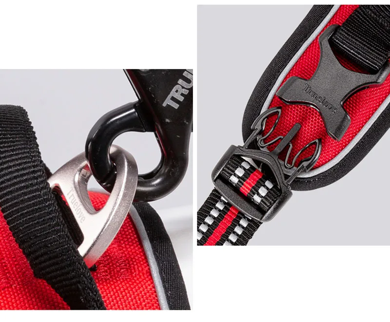 Truelove Front Nylon Dog Harness No Pull Vest Soft Adjustable Safety Harness For Dog Small Large Running Training French Bulldog Truelove Front Nylon Dog Harness No Pull Vest Soft Adjustable Safety Harness For Dog Small Large Running Training French Bulldog