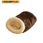 Autumn and Winter Cat Sleeping Bag Semi-enclosed Cat Nest Warm Small and Medium-sized Pet Nest Can Be Disassembled and Washed - Image 4