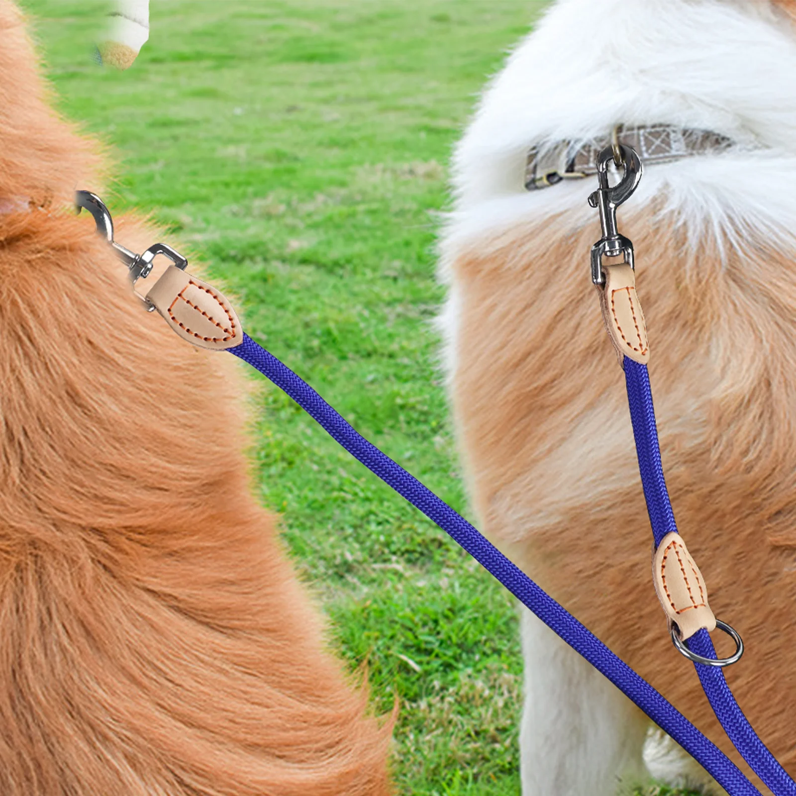 210cm Multipurpose medium size Dog Double Leash Leashes Adjustable And Nylon Luxury Hands Free Small Dog Leash For 2 Dogs 210cm Multipurpose medium size Dog Double Leash Leashes Adjustable And Nylon Luxury Hands Free Small Dog Leash For 2 Dogs