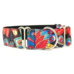 Hand-made Personalized Fabric Super Strong Reefs Dog Collar Adjustables Martingale Collar Tear Resistant for Small Large Dog - Image 4