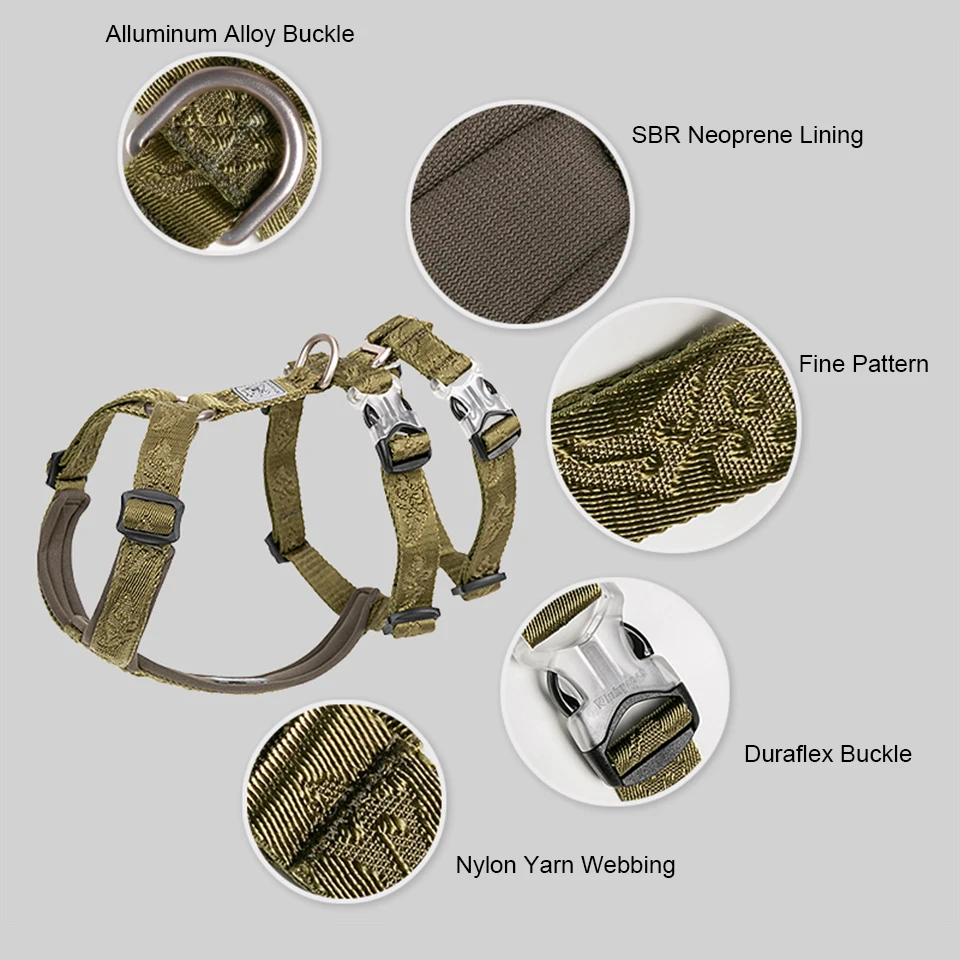 Winhyepet Dog Harness Pet Strap Adjustable Vest Triple Anti-escape Traveling Walking Pet Accessories For Small Meduim Large Dogs Winhyepet Dog Harness Pet Strap Adjustable Vest Triple Anti-escape Traveling Walking Pet Accessories For Small Meduim Large Dogs