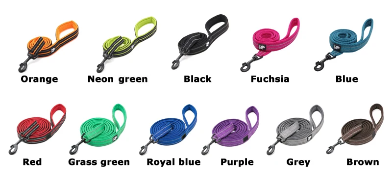 Truelove Pet Dog Leash Reflective Nylon Webbing Zinc Alloy Hook Suitable For Small And Large Dogs 110/200CM Length Products Truelove Pet Dog Leash Reflective Nylon Webbing Zinc Alloy Hook Suitable For Small And Large Dogs 110/200CM Length Products