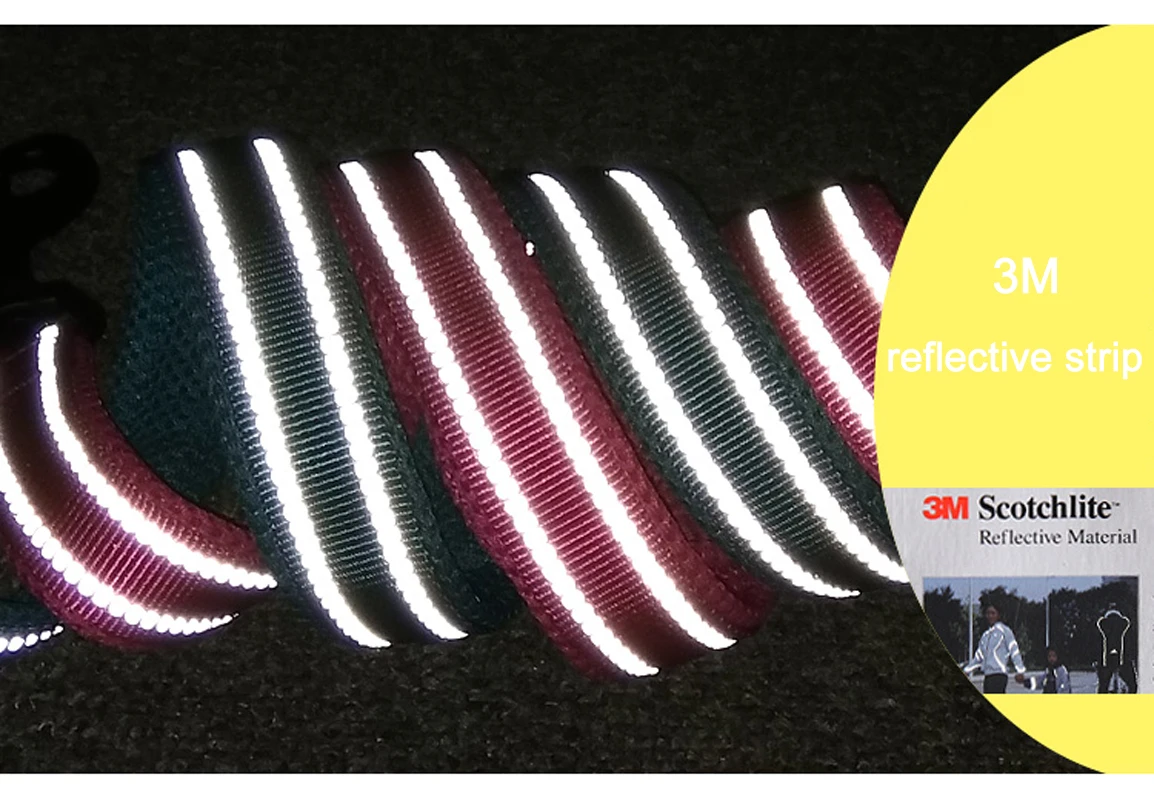 Truelove Pet Dog Leash Reflective Nylon Webbing Zinc Alloy Hook Suitable For Small And Large Dogs 110/200CM Length Products Truelove Pet Dog Leash Reflective Nylon Webbing Zinc Alloy Hook Suitable For Small And Large Dogs 110/200CM Length Products