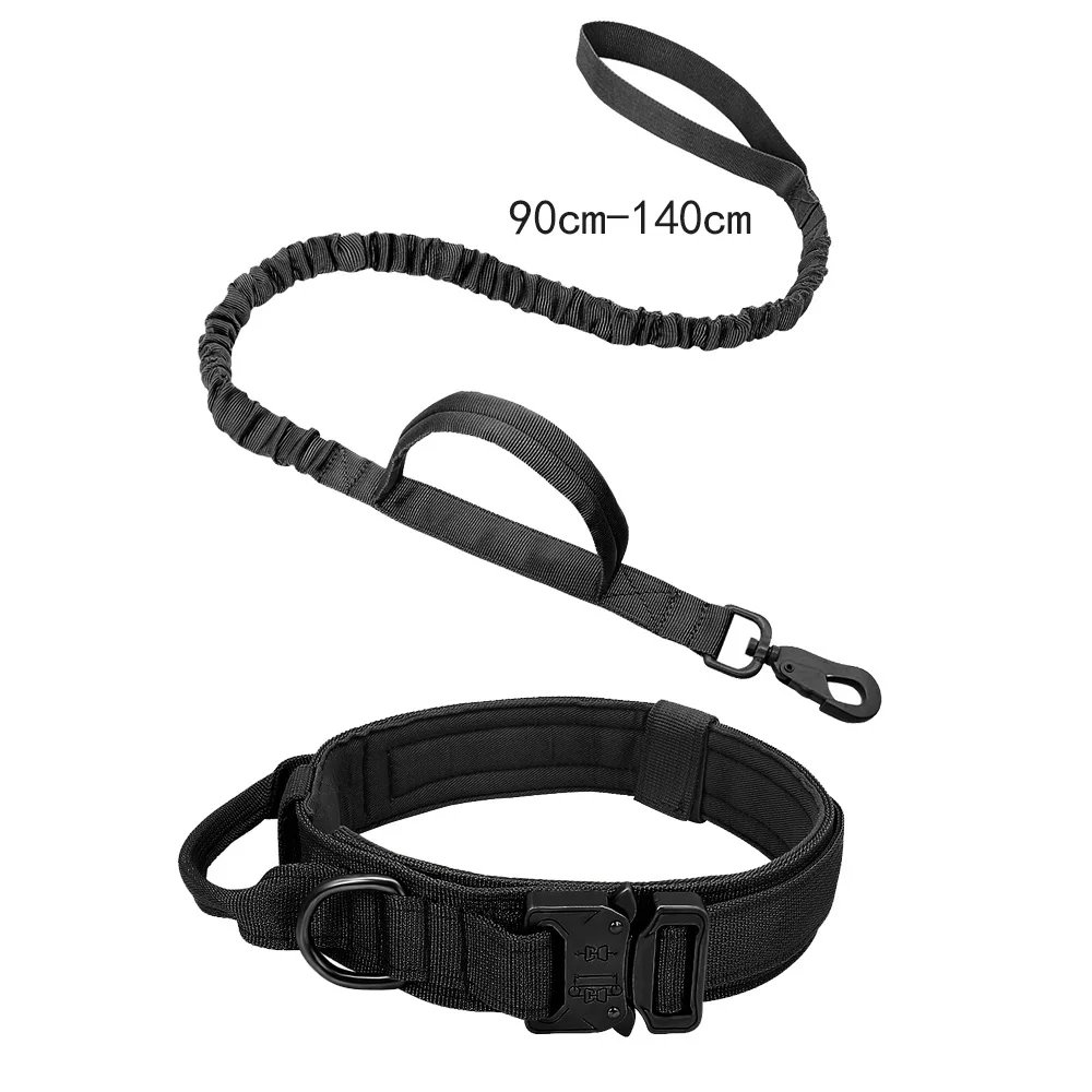 Black Collar Leash