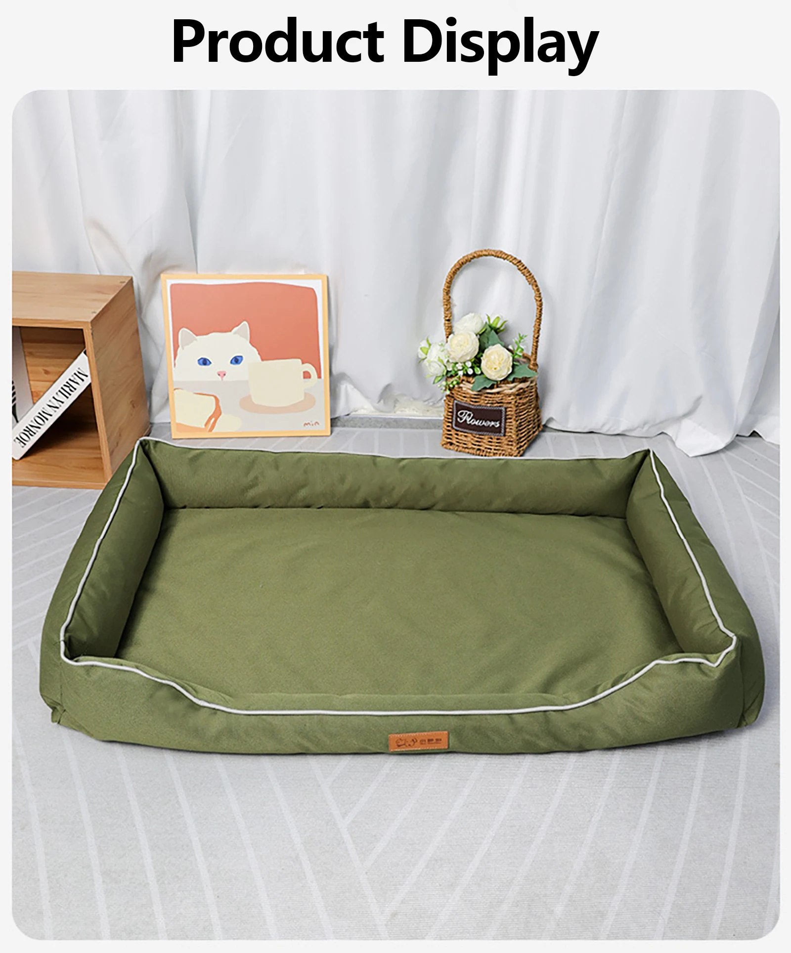 Removable Waterproof Dog Bed Upgrade 900D Oxford More Waterproof More Bite-resistant Dogs Beds for All Seasons Dog Accessories Removable Waterproof Dog Bed Upgrade 900D Oxford More Waterproof More Bite-resistant Dogs Beds for All Seasons Dog Accessories
