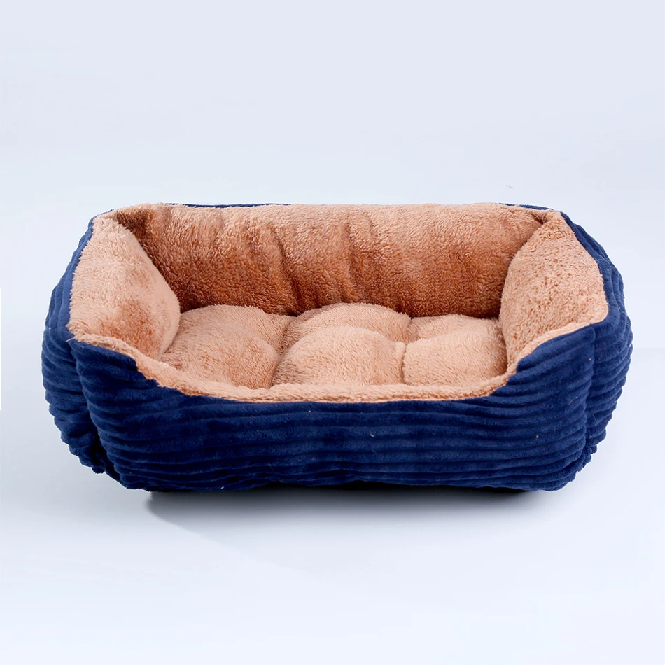 Bed for Dog Cat Pet Square Plush Kennel Medium Small Dog Sofa Bed Cushion Pet Calming Dog Bed House Pet Supplies Winter Bed for Dog Cat Pet Square Plush Kennel Medium Small Dog Sofa Bed Cushion Pet Calming Dog Bed House Pet Supplies Winter