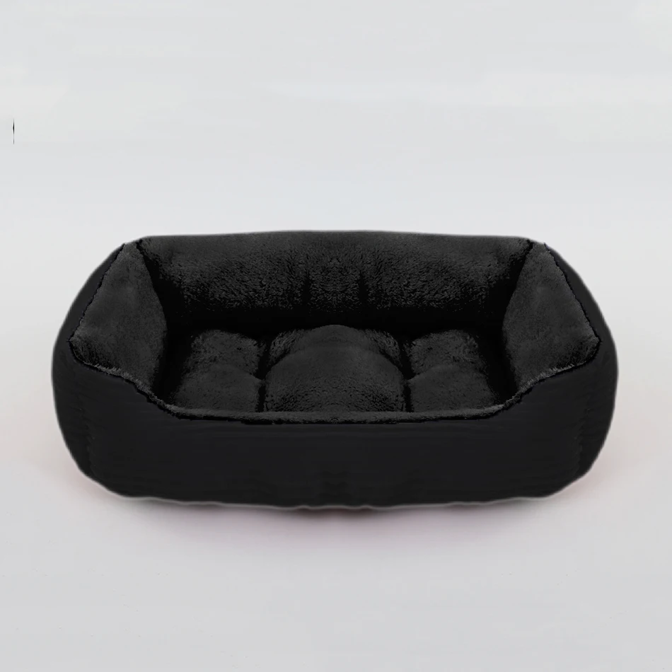 Bed for Dog Cat Pet Square Plush Kennel Medium Small Dog Sofa Bed Cushion Pet Calming Dog Bed House Pet Supplies Winter Bed for Dog Cat Pet Square Plush Kennel Medium Small Dog Sofa Bed Cushion Pet Calming Dog Bed House Pet Supplies Winter