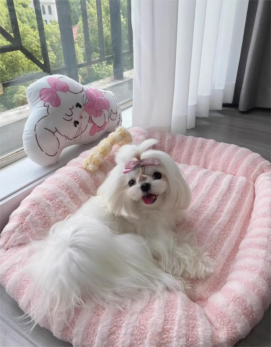 Puppy special sofa kennel winter warm pet Internet celebrity cat nest small dog dog sleeping mat cushion winter bed Puppy special sofa kennel winter warm pet Internet celebrity cat nest small dog dog sleeping mat cushion winter bed