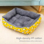 Large Dog Bed Winter Warm Bed for Cats Sofa Dog House Thicken Cat Mat Breathable Basket for Dog Supplies - Image 4