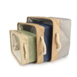 Custom Name Dog Toy Basket Cat Pet Foldable Box Print Personalized ID Storage Baskets For Clothes Pet Accessories - Image 4