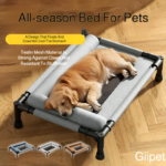 Winter Moisture-Proof Large Pet Bed Removable And Washable Off-The-Ground Bed Breathable Mesh Camp Bed Universal Pet Bed