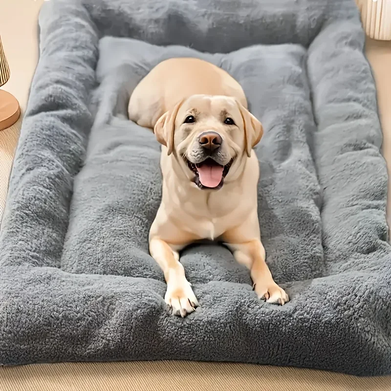 120cm Warm Dog Sofa Bed Winter Pet Dog Cat Bed Sleeping House Kennel Mat Cat Puppy Mattress Pet House Cushion For Large Dogs 120cm Warm Dog Sofa Bed Winter Pet Dog Cat Bed Sleeping House Kennel Mat Cat Puppy Mattress Pet House Cushion For Large Dogs
