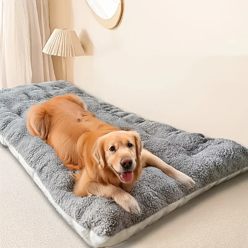 120cm Warm Dog Sofa Bed Winter Pet Dog Cat Bed Sleeping House Kennel Mat Cat Puppy Mattress Pet House Cushion For Large Dogs 120cm Warm Dog Sofa Bed Winter Pet Dog Cat Bed Sleeping House Kennel Mat Cat Puppy Mattress Pet House Cushion For Large Dogs
