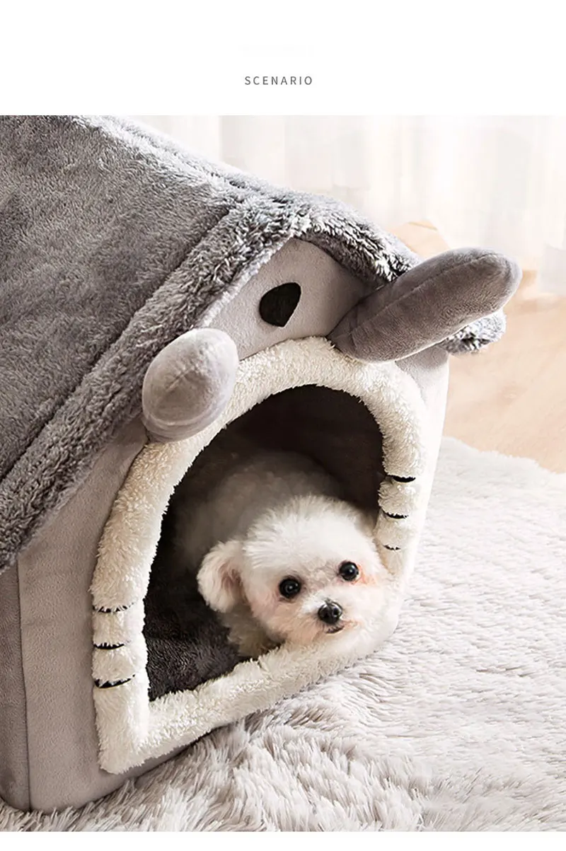 Foldable Dog House Kennel Bed Mat For Small Medium Dogs Cats Winter Warm Cat Bed Nest Pet Products Basket Pets Puppy Cave Sofa Foldable Dog House Kennel Bed Mat For Small Medium Dogs Cats Winter Warm Cat Bed Nest Pet Products Basket Pets Puppy Cave Sofa