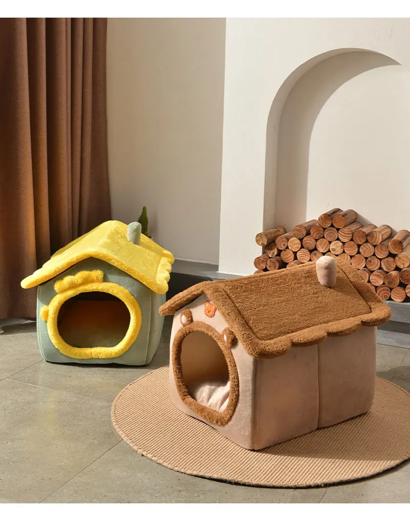 Foldable Dog House Kennel Bed Mat For Small Medium Dogs Cats Winter Warm Cat Bed Nest Pet Products Basket Pets Puppy Cave Sofa Foldable Dog House Kennel Bed Mat For Small Medium Dogs Cats Winter Warm Cat Bed Nest Pet Products Basket Pets Puppy Cave Sofa