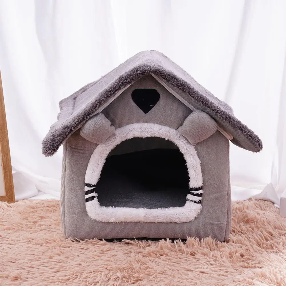 Cats Dog House For Small Medium Dogs Cats Winter Warm Cat Bed Nest Pet Four Seasons Pet Cave Bed Home Supplies 2025 Cats Dog House For Small Medium Dogs Cats Winter Warm Cat Bed Nest Pet Four Seasons Pet Cave Bed Home Supplies 2025