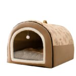 Big Dog Nest Winter Warm Dog House Removable and Washable Dog Bed Seasonal Large Dog House Type Pet Sleeping Supplies, Cat Nest - Image 5