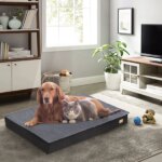 Dog Beds for Large Dogs, Orthopedic Dog Bed for Medium Large Dogs Waterproof Lining, and Non-Slip Bottom, Machine Washable - Image 4