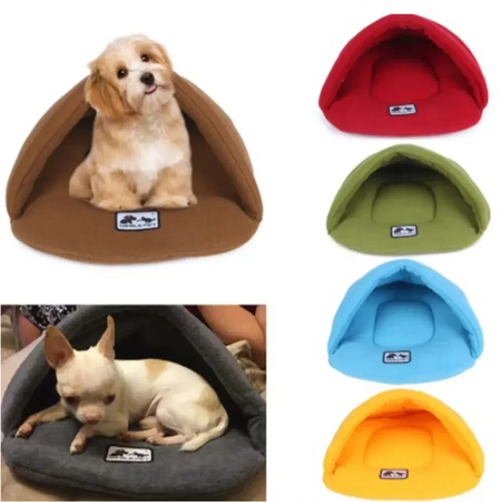 54204-ebridh.jpg Warm fleece pet sleeping bag pet kennel dog kennel cat kennel rabbit kennel large kennel pet house sleeping mat kennel Pet nest - Image 1