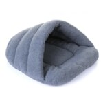 Pet Dog Cave Bed Thick Fleece Warm Soft Slipper Shape Beds for Puppy Cats Tent Sleeping Mats Winter Pets Indoor Triangle Nest - Image 3