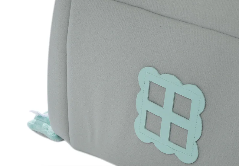 HOOPET Closed Dog House Winter Windproof Nest for Dogs Cats with Door Curtain Outdoor Portable Cat Tent Dog Villa Sleep Kennel