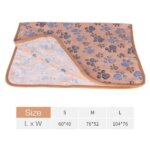 Soft Fluffy High Quality Pet Blanket Cute Cartoon Pattern Pet Mat Warm and Comfortable Blanket for Cat Dogs - Image 6