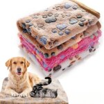 Soft Fluffy High Quality Pet Blanket Cute Cartoon Pattern Pet Mat Warm and Comfortable Blanket for Cat Dogs - Image 2