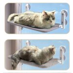 Breathable Mesh Fabric Or Lint Cloth with zipper For Cat Hammock Window Hanging Bed 52x30cm 45x30cm No frame No Cups - Image 3