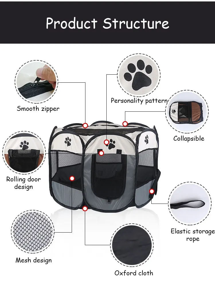 S/M/L Cat Delivery Room Detachable Summer Pet Tent Outdoor Dog Bed Folding Dog Fance Cat Nest Dog Enclosure Cage for Cats Dogs S/M/L Cat Delivery Room Detachable Summer Pet Tent Outdoor Dog Bed Folding Dog Fance Cat Nest Dog Enclosure Cage for Cats Dogs