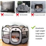 S/M/L Cat Delivery Room Detachable Summer Pet Tent Outdoor Dog Bed Folding Dog Fance Cat Nest Dog Enclosure Cage for Cats Dogs - Image 5
