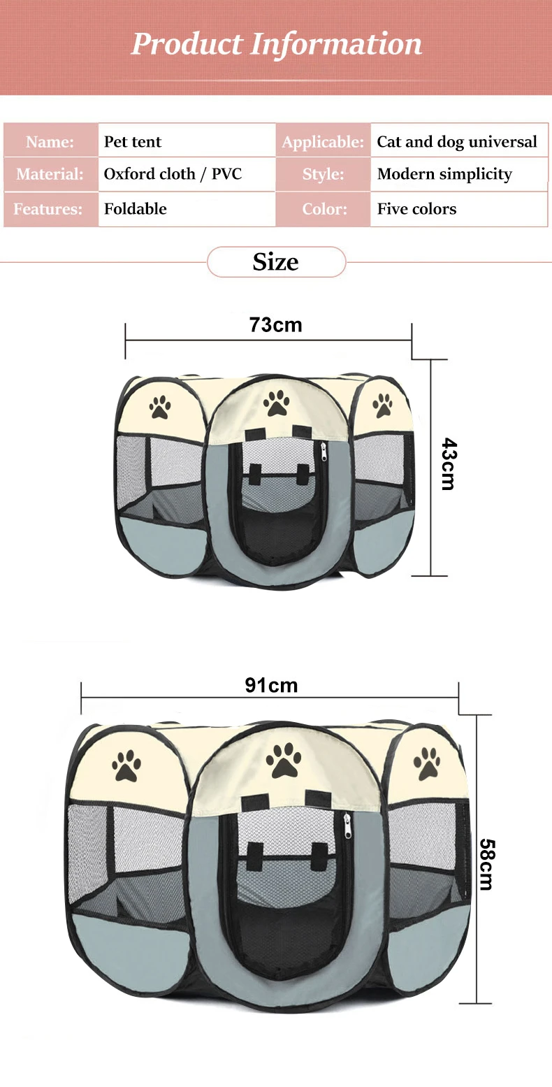 S/M/L Cat Delivery Room Detachable Summer Pet Tent Outdoor Dog Bed Folding Dog Fance Cat Nest Dog Enclosure Cage for Cats Dogs S/M/L Cat Delivery Room Detachable Summer Pet Tent Outdoor Dog Bed Folding Dog Fance Cat Nest Dog Enclosure Cage for Cats Dogs