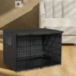 Pet Cage Cover Oxford Pet Crate Cover Pet Crate Cover Windproof Dog Kennel Cover Waterproof Dog Cat Cage Cover For Indoor - Image 5