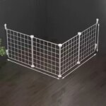 Puppy Fence Home Indoor Anti-Jailbreak Corgi Dog Fence Puppy Training Isolation Net